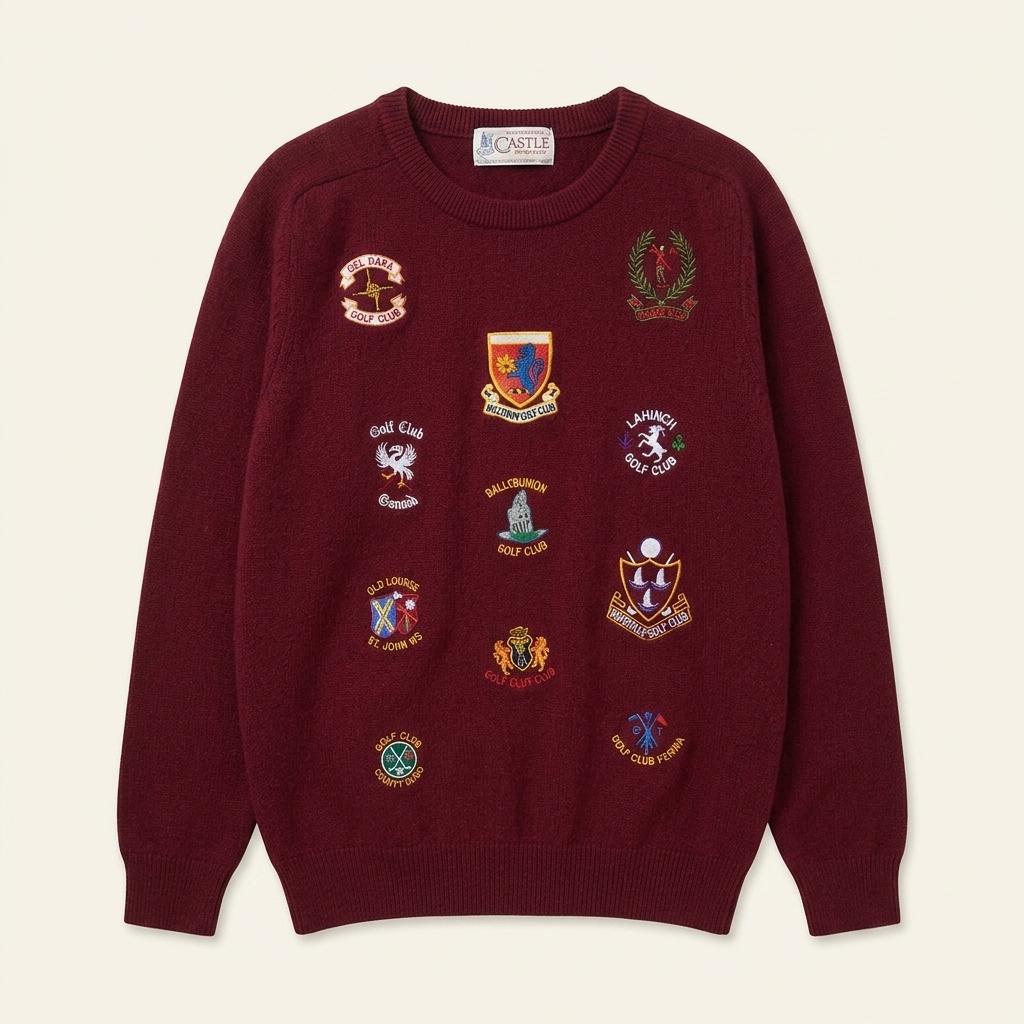 CASTLE [100% Wool] [Made in IRELAND] 1