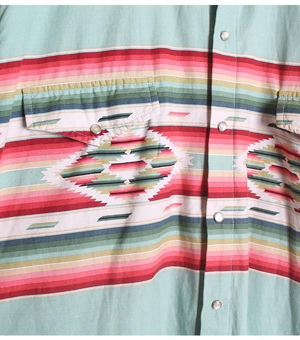 Ethnic Pattern Cotton Shirt 5