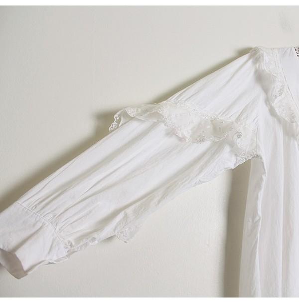 Lace Detail Cotton Blouse 6