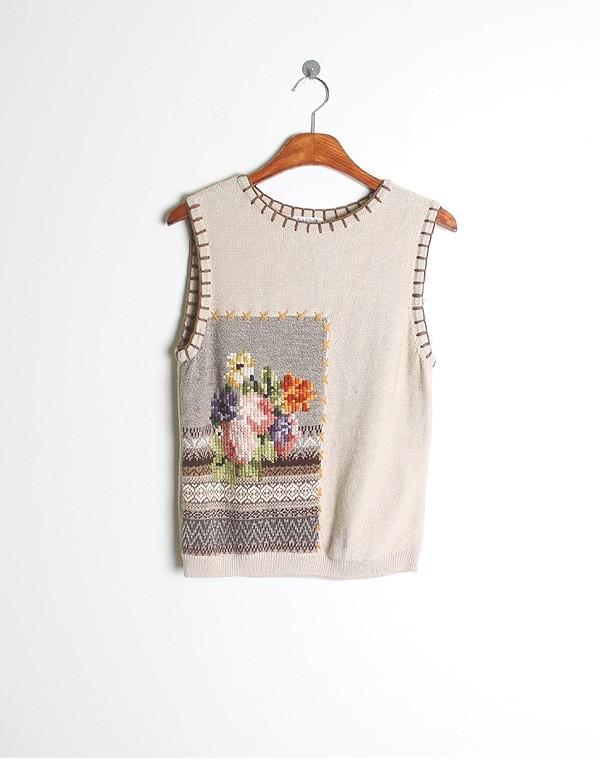 100% Wool Knit Vest 3