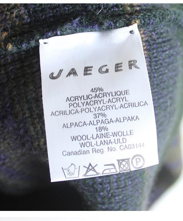 JAEGER [Alpaca Blend] [Made in England] 8