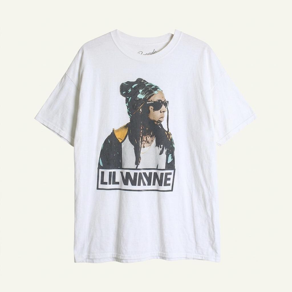 LIL WAYNE Print T-Shirt 1