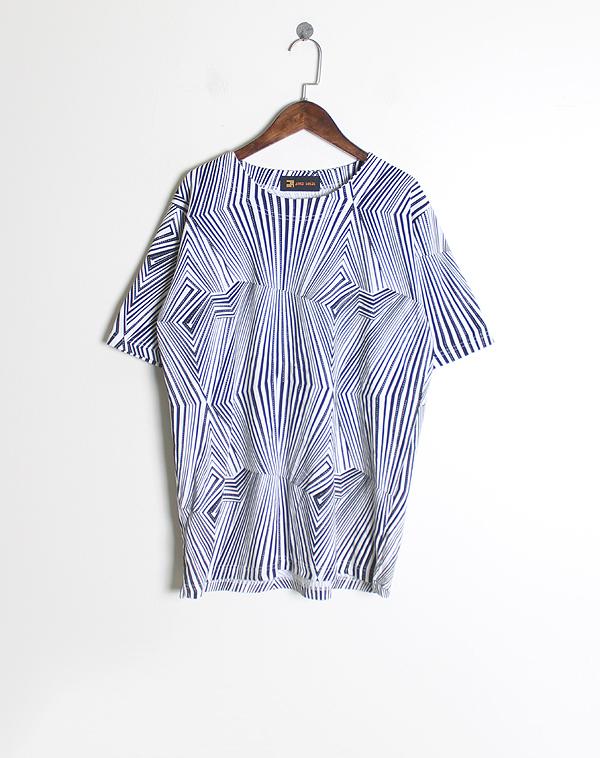 Zebra Pattern Cotton T-Shirt 2