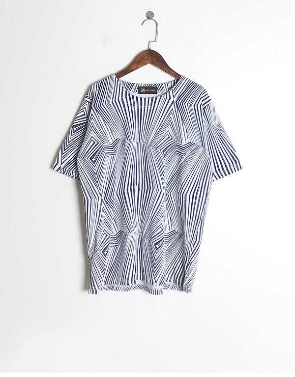 Zebra Pattern Cotton T-Shirt 3