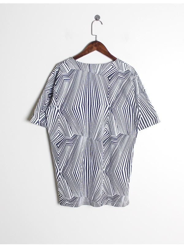 Zebra Pattern Cotton T-Shirt 9