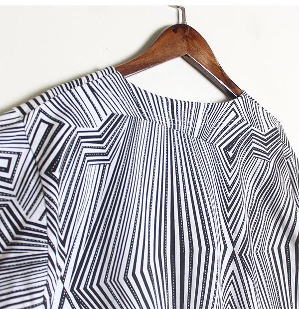 Zebra Pattern Cotton T-Shirt 10