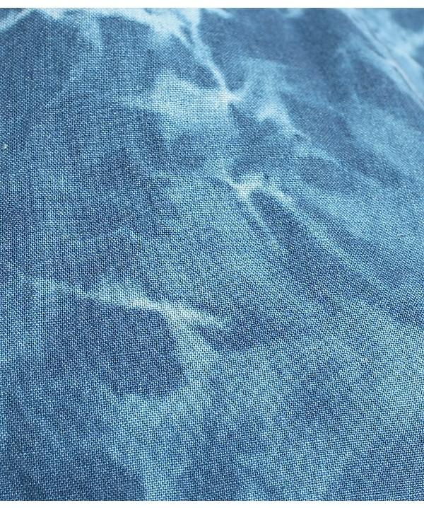 Indigo-Dyed Linen Pants 8