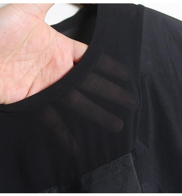 COMME des GARCONS NOIR [Silk, Rayon] 7