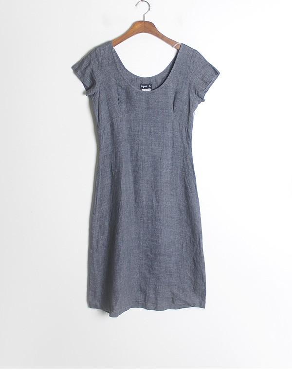 Agnes b [100% Linen] [Made in FRANCE] 3