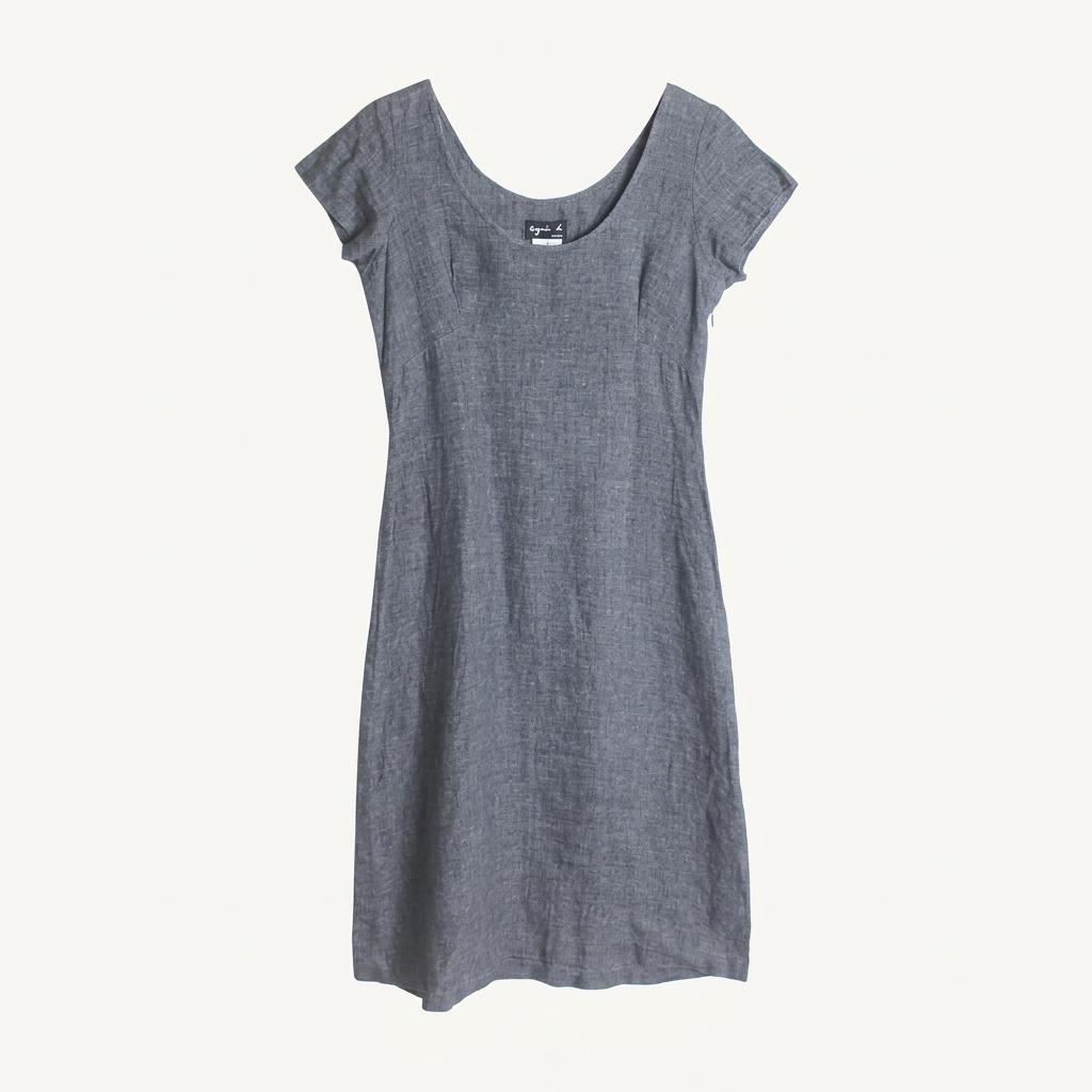 Agnes b [100% Linen] [Made in FRANCE] 1