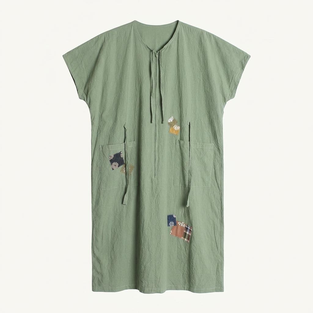 Patchwork Detail Cotton OPC 1