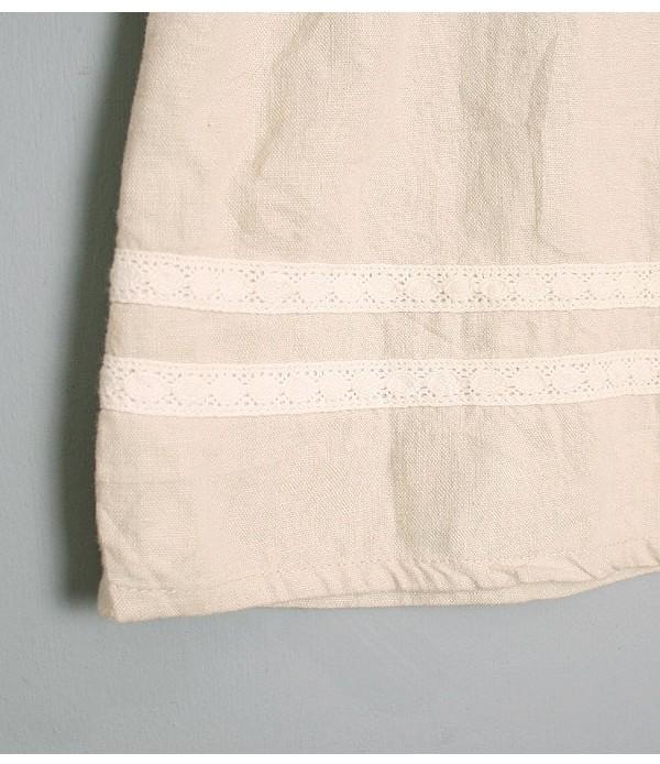Linen, Rayon Lace Detail OPC 8