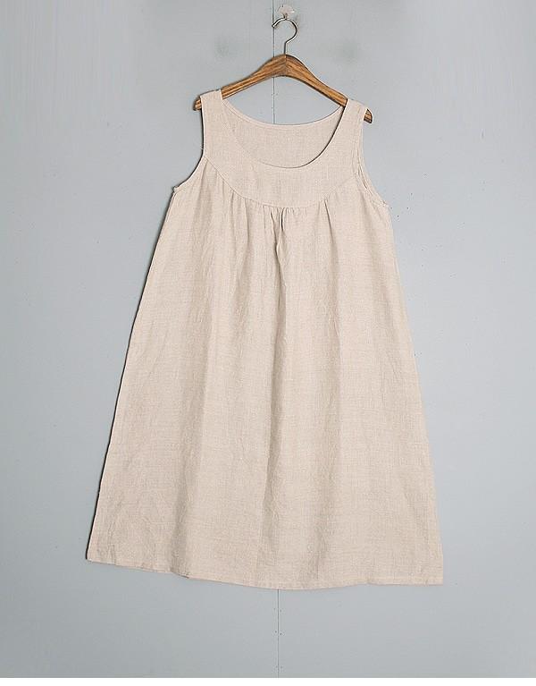 100% Linen Sleeveless OPC 3