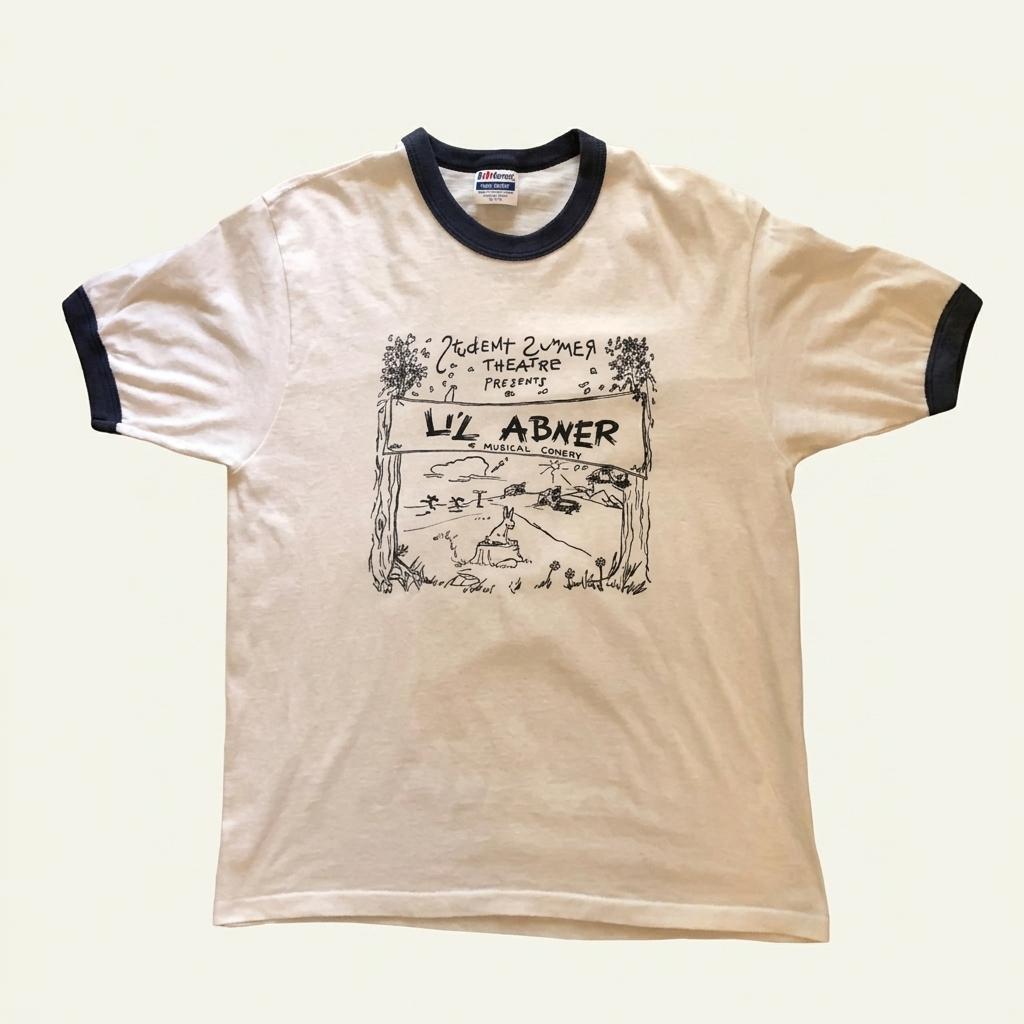 70s~90s Ringer T-shirt-L 1