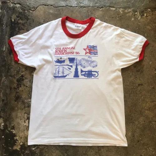 70s~90s Ringer T-shirt-L 2