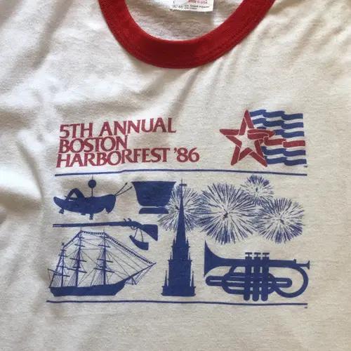 70s~90s Ringer T-shirt-L 3