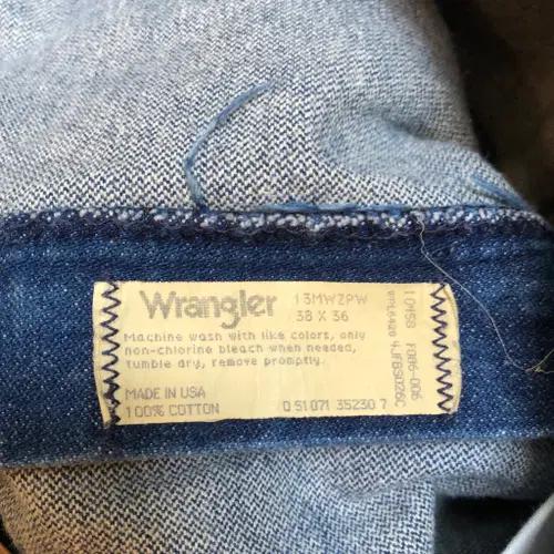 90s wrangler pants 13mwz-38 4