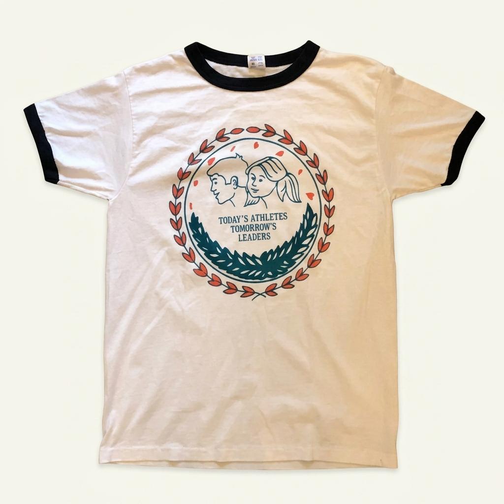 70s~90s Ringer T-shirt-L 1