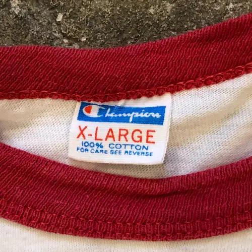 70s~90s Ringer T-shirt-L 4