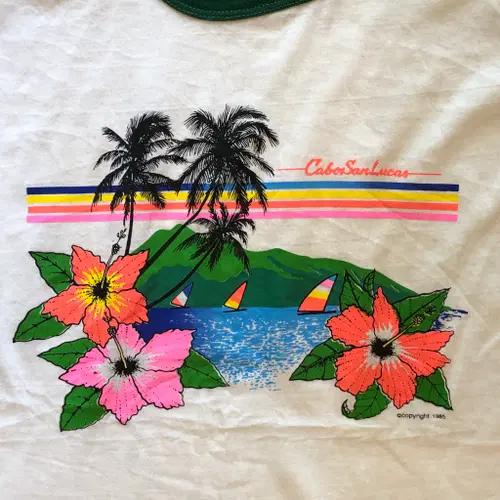 70s~90s Ringer T-shirt-L 3