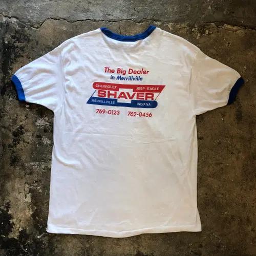70s~90s Ringer T-shirt-XL 5