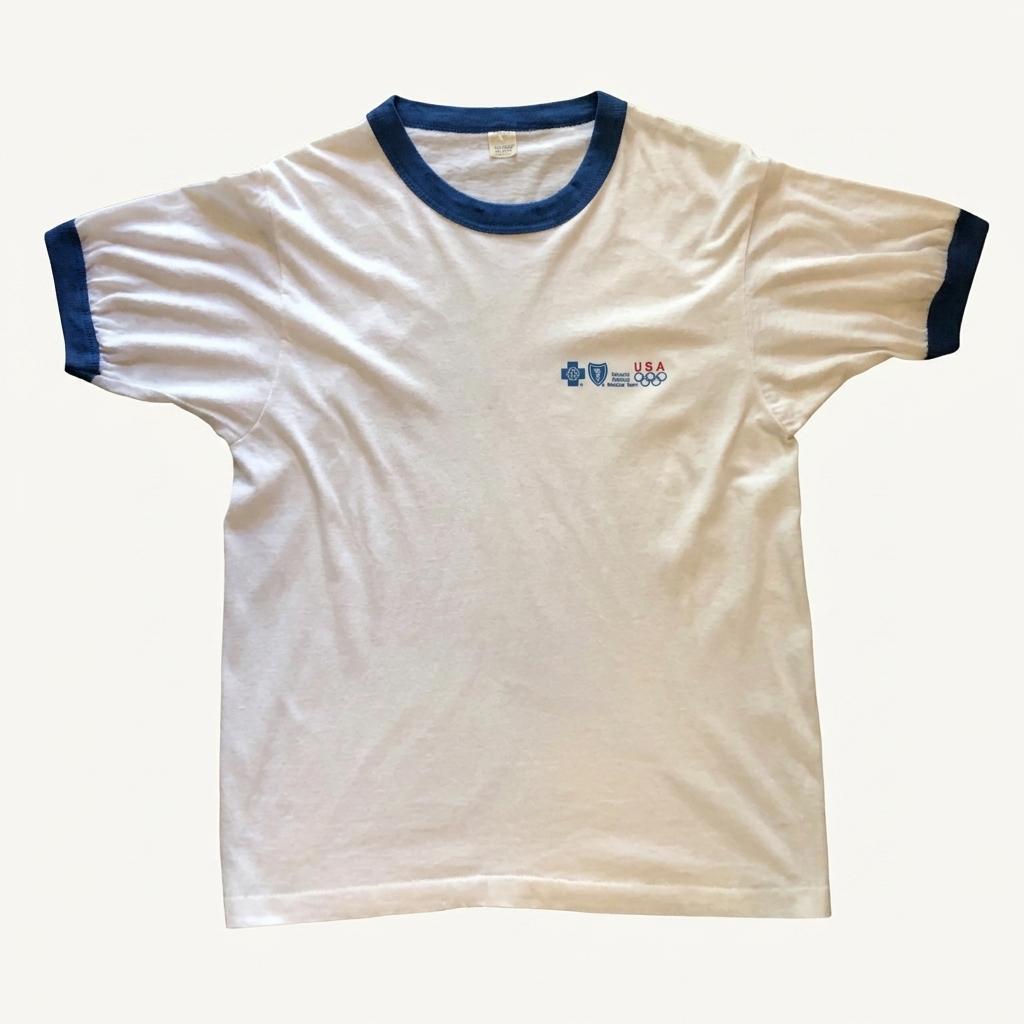 70s~90s Ringer T-shirt-L 1