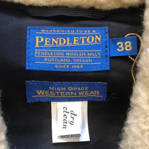 90s Pendleton Navajo Coat USA made - 38 4