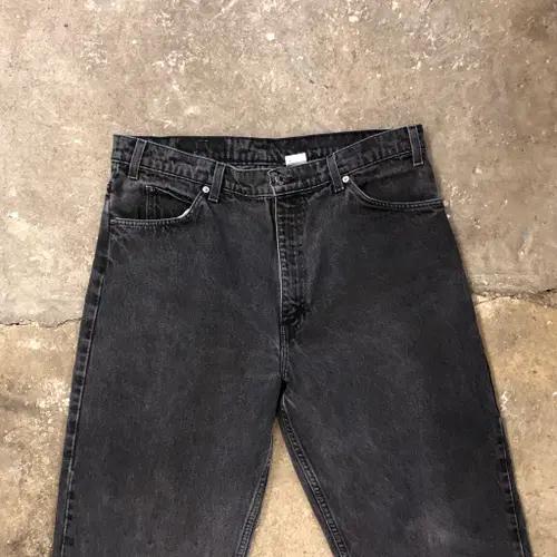 90s Levi's 550 denim pants - 36 3
