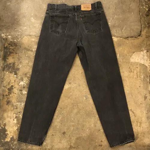 90s Levi's 550 denim pants - 36 9