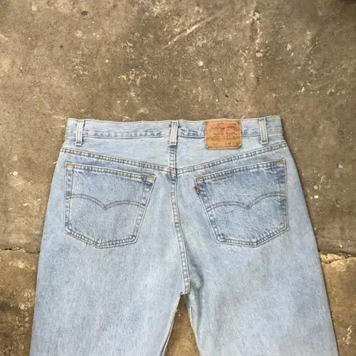 00s Levi's 501 denim pants USA made- 36 8