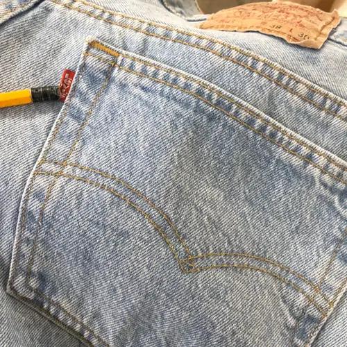 00s Levi's 501 denim pants USA made- 36 7