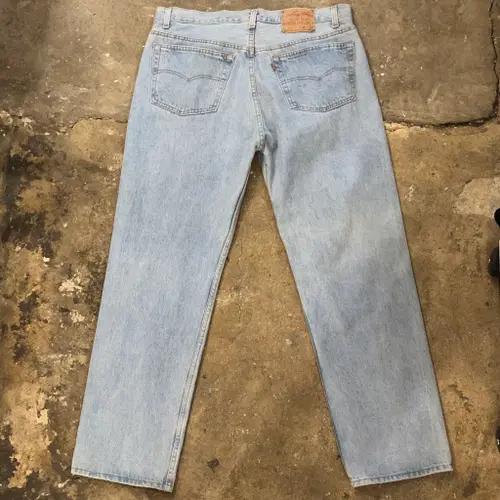 00s Levi's 501 denim pants USA made- 36 9