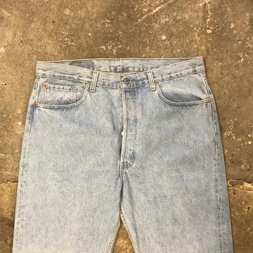 00s Levi's 501 denim pants USA made- 36 3