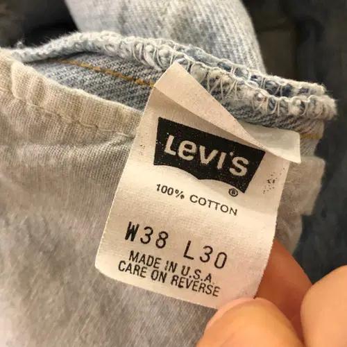 00s Levi's 501 denim pants USA made- 36 4
