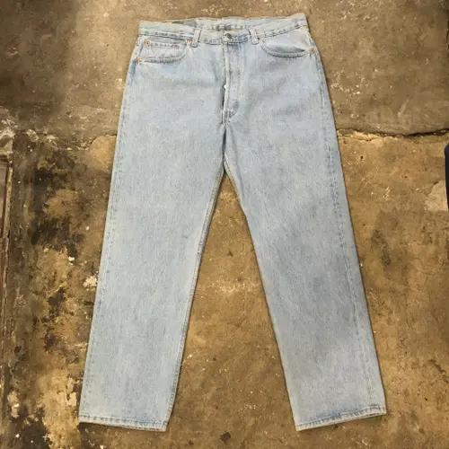 00s Levi's 501 denim pants USA made- 36 2