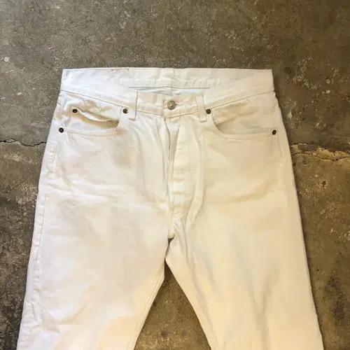 80s Levi's 501 denim pants USA made - 32 3