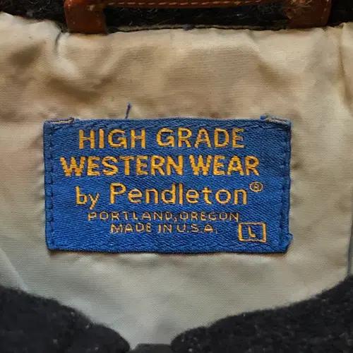 70s Pendleton Native American Jacket - L 5