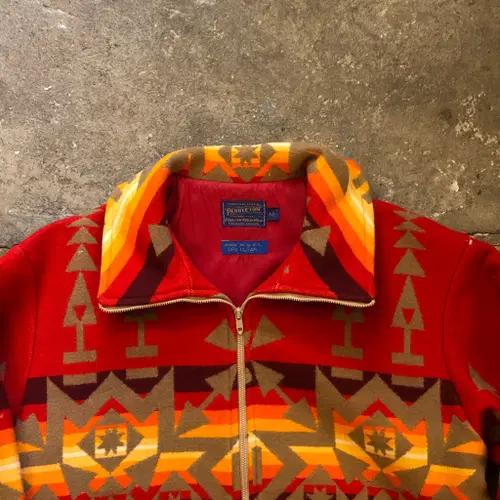 60s Pendleton Native American Jacket - M 3
