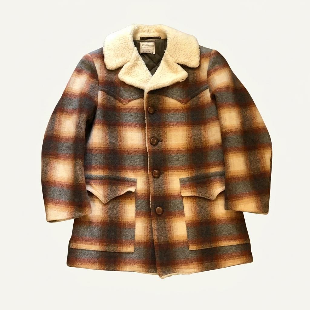 70s Pendleton Western Coat - M 1