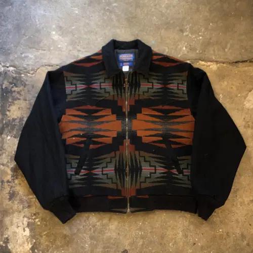 90s Pendleton Native American Jacket - L 2