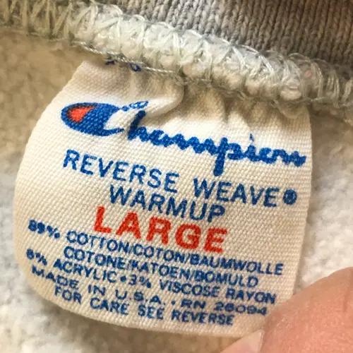 80s Champion Reverse Weave USA made - L 4