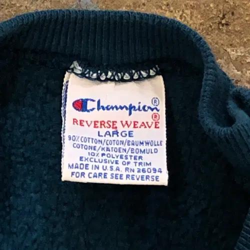 90s Champion Reverse Weave USA made- L 5