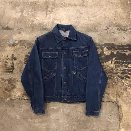 70s vintage selvedge Denim jacket - S 2