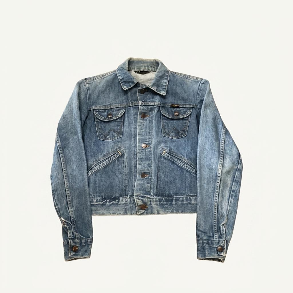 70s wrangler 124MJ Denim Jacket - S 1