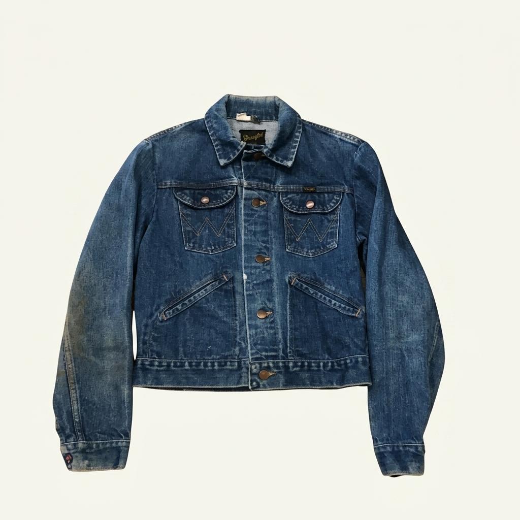 70s Wrangler 124MJ denim jacket - 38(S) 1