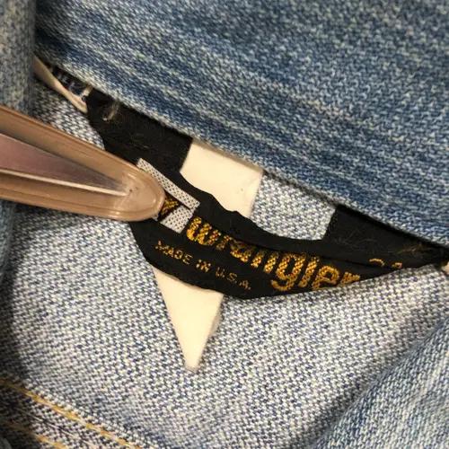 70s Wrangler 124MJ type denim jacket - S 4