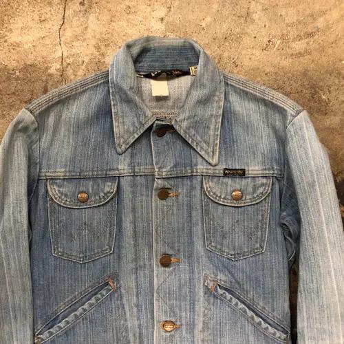 70s Wrangler 124MJ type denim jacket - S 3