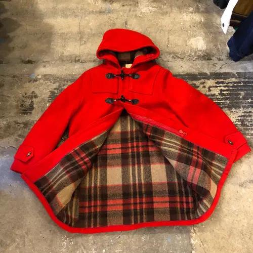 80s Hudson's Bay Duffle coat - XL 10