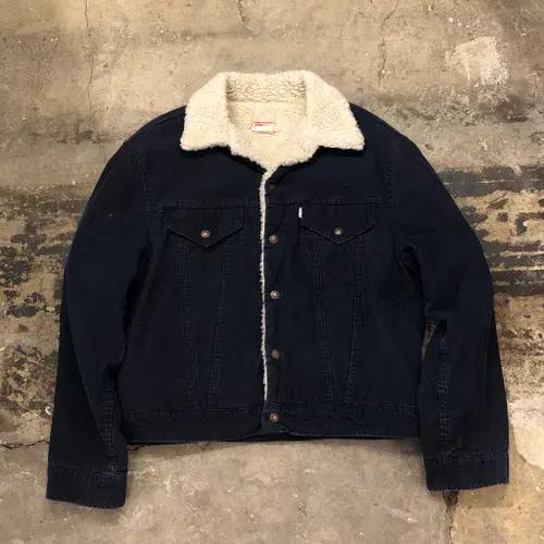 70s Levi's Sherpa cord trucker jacket- M 2