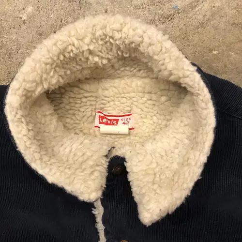 70s Levi's Sherpa cord trucker jacket- M 4